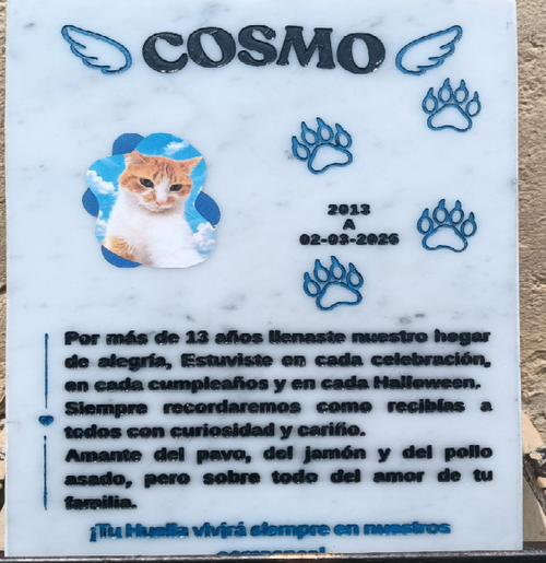 Lápidas para mascotas